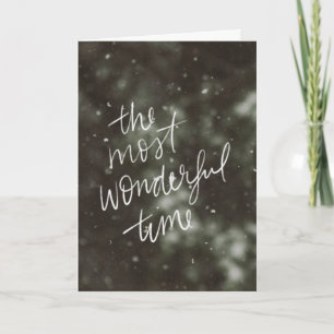 CARTE FAMILLE ET AMI "SONT SI CHERS" À NOËL