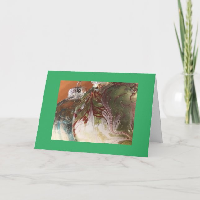 CARTE **FAMILLE ET AMIS FONT LE YULETIDE GAY** (Devant)