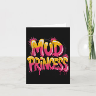 Carte Famille MUD Princess Mudding Reine Sistas embourbé