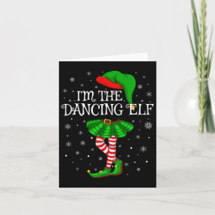 Carte Family Matching Women Girls I'm The Dancing Elf