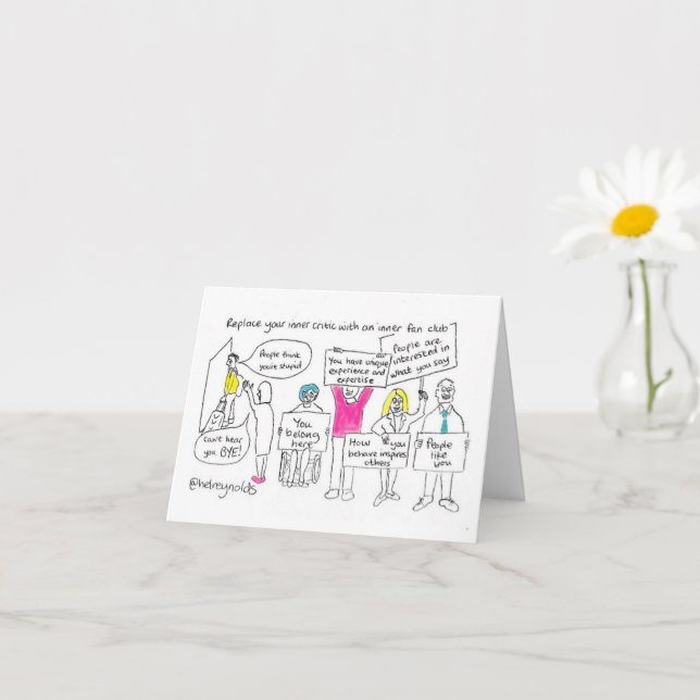 Carte fan club interne (Petite plante)