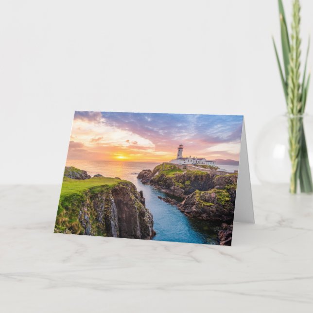 Carte Fanad Head Lighthouse Co. | Donegal Irlande (Devant)