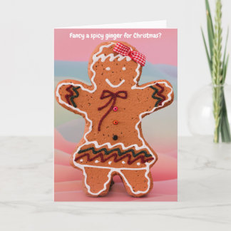 Carte Fancy a spicy ginger for Christmas?