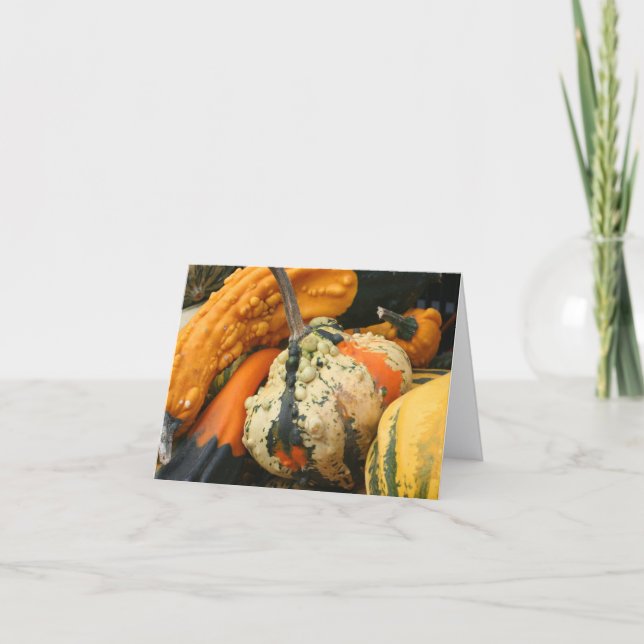 Carte Fancy Gourds Nature Photography Note (Devant)