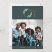 Fantaisie gaufre Gold Joy wreath photo de Noël/vac
