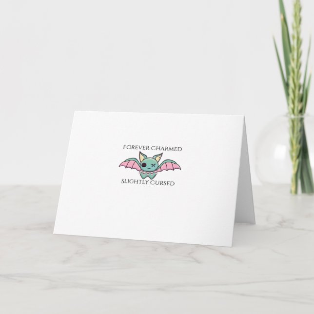 Carte Fantaisie Whimsigoth – Forêts Mystiques, Lunes & M (Devant)
