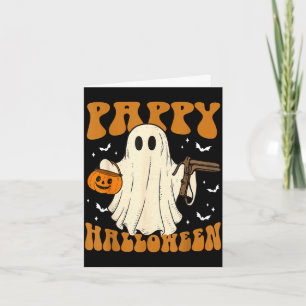 Carte Fantôme de Halloween papy avec spéculum ob soins i