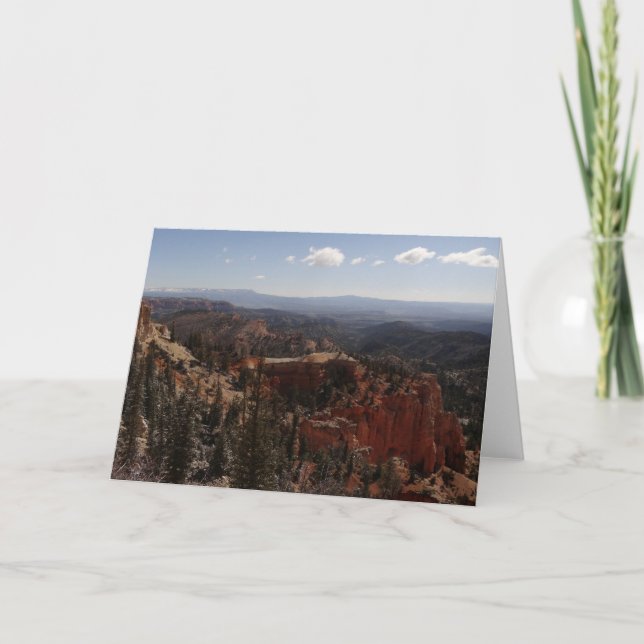 Carte Farview Point au parc national du canyon de Bryce (Devant)