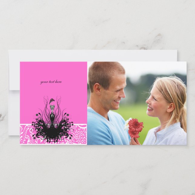 Carte Fashion Diva Invitations, Flyers et Stickers (Devant)