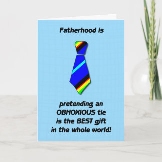 Carte Fatherhood is Father's Day