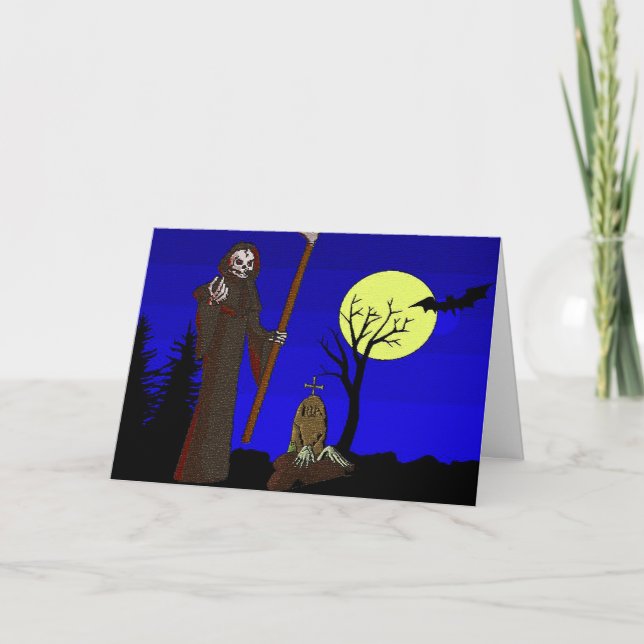 Carte Faucheuse Grim à Graveyard (Devant)