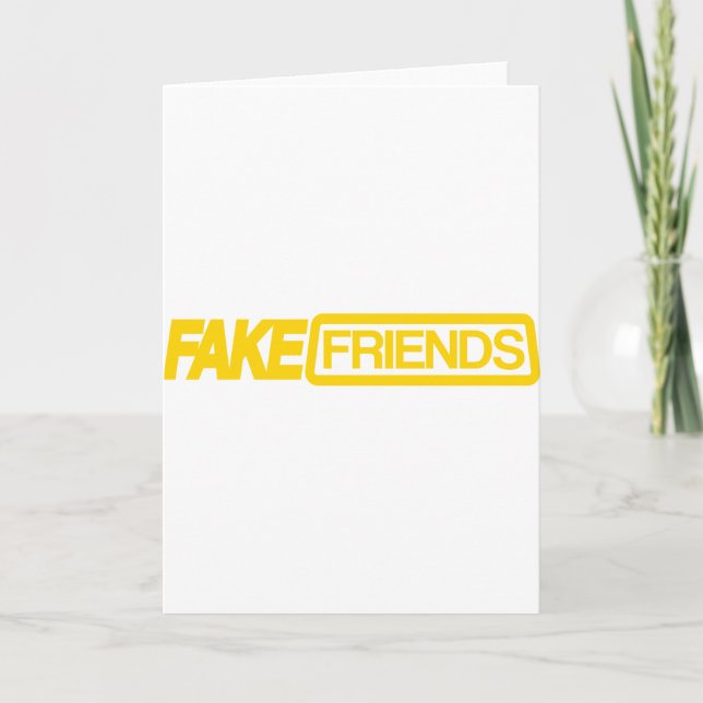 Carte Faux amis (Devant)