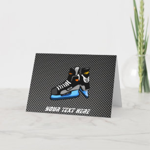 Carte Faux Carbon Fiber Hockey Skates