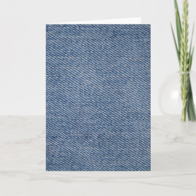 Carte Faux Denim ! (Devant)