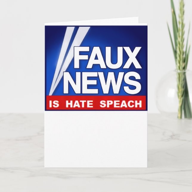 Carte Faux News (Devant)