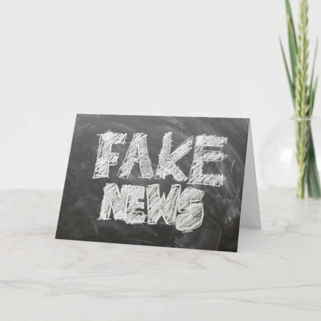 Carte Faux News Anniversaire (Devant)