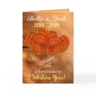 Faux Wood personnalisé 5e anniversaire Mariage