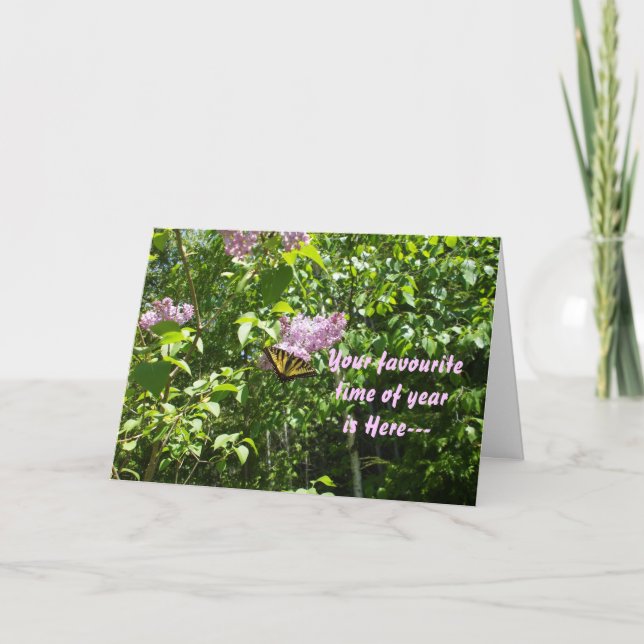 Carte Favourite Time of Year-April Fool (Devant)