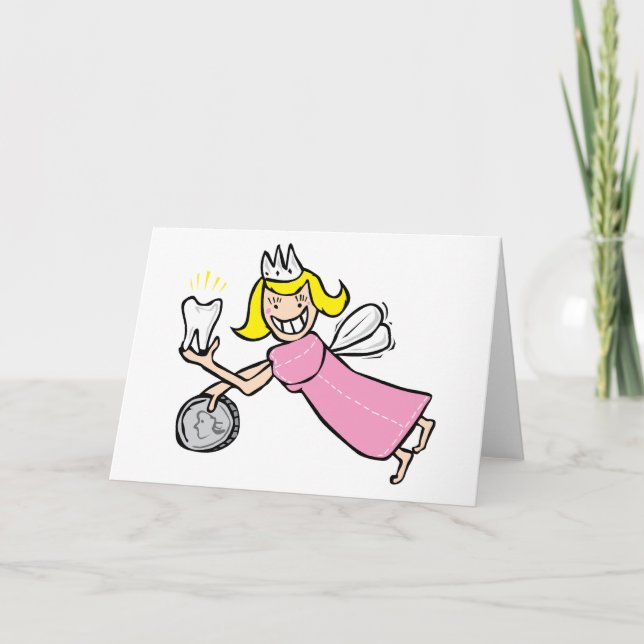 Carte Fée de dents (Devant)