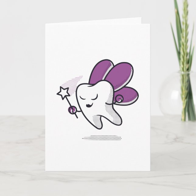 Carte Fée des dents (Devant)