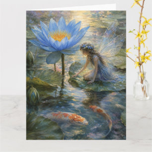 Carte Fée du Lotus Bleu