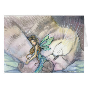 Carte Fée et Chat