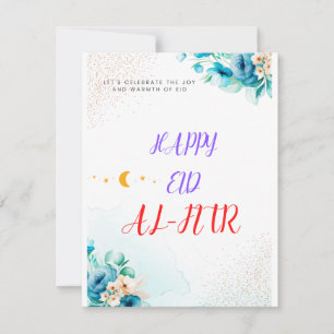 Carte FEid AL-FITR Moubarak