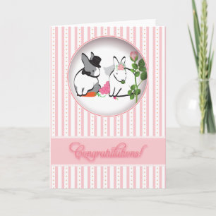 Carte Félicitation pour le mariage!