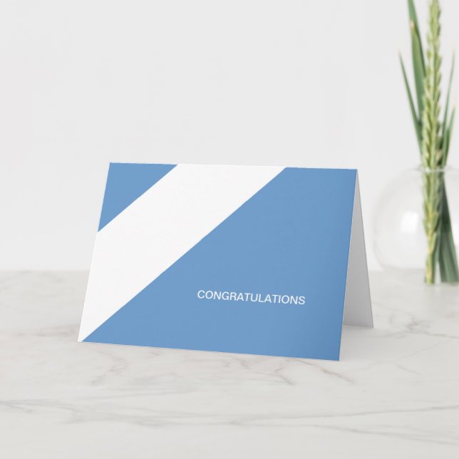 Carte félicitations (Devant)