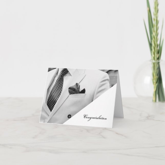 Carte Félicitations (Devant)