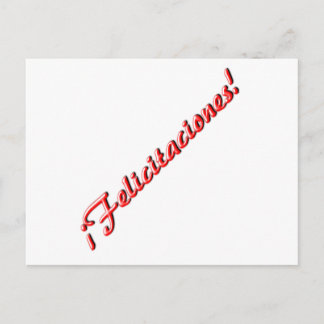 Carte Félicitations
