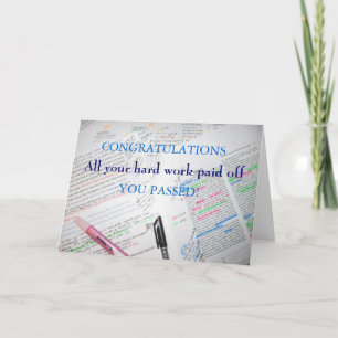 CARTE FÉLICITATIONS