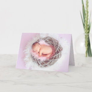 Carte Félicitations à Baby Girl