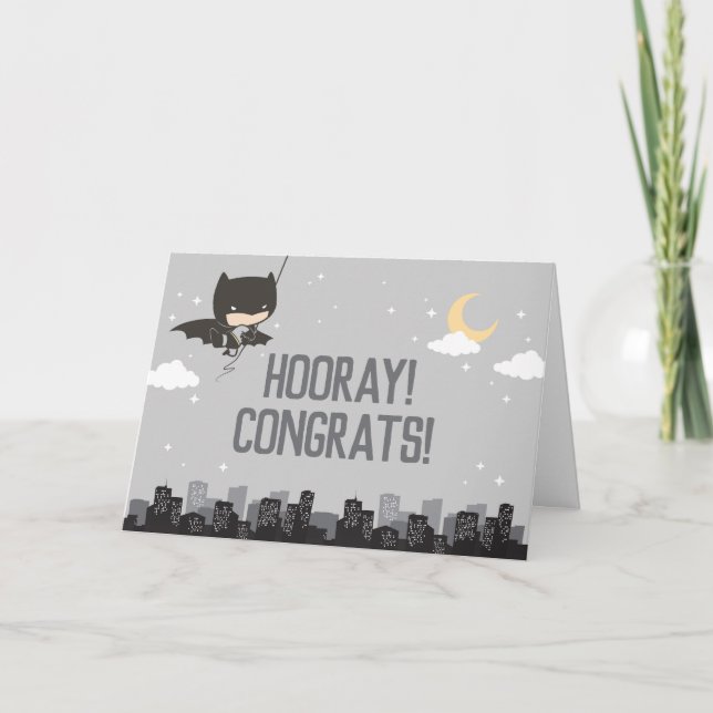 Carte Félicitations à Batman Super Hero (Devant)