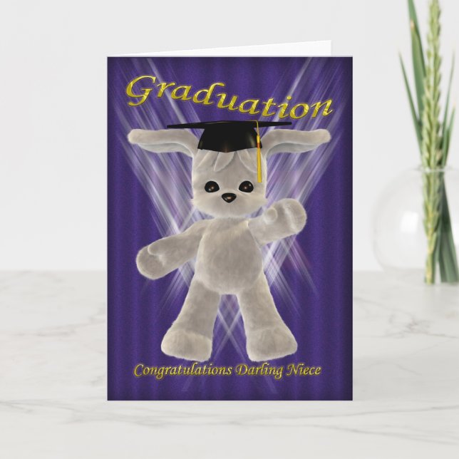 Carte Félicitations à Darling Niece (Devant)