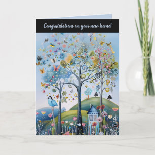 Carte Félicitations à Editable pour votre nouvelle maiso