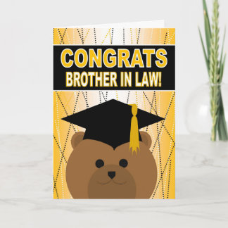 Carte Félicitations à Frère en Droit