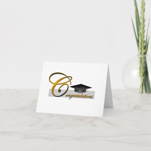 Carte Félicitations à la graduation (Devant)
