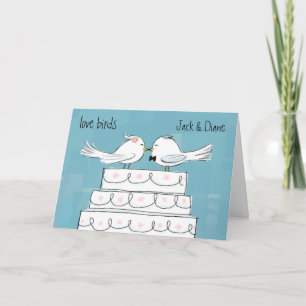 Carte Félicitations à l'épouse et à la chambre Mariage I
