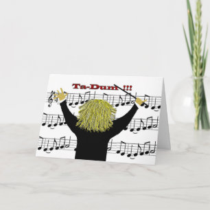 Carte Félicitations à l'orchestre