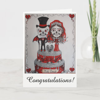 Carte Félicitations à votre mariage.