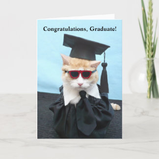 Carte Félicitations au diplômé !