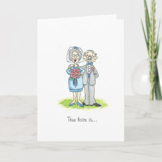 Carte Félicitations au Mariage aîné