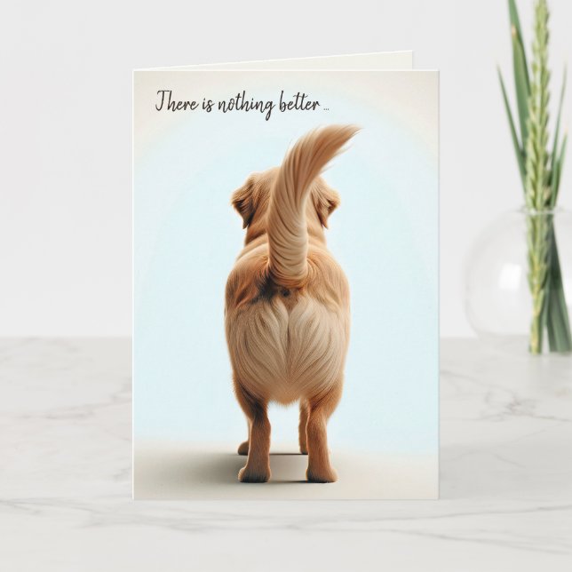 Carte Félicitations aux nouveaux chiots (Devant)