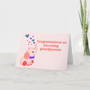 Carte Félicitations aux nouveaux grands-parents
