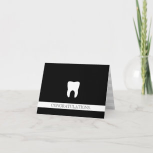Carte Félicitations aux professionnels de la dentition M