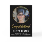 Félicitations Black Graduate Photo Graduation