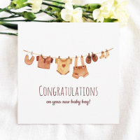 Félicitations Boho Baby Clothes