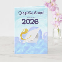 Félicitations Classe de 2026 Casquette de remise d