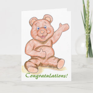 Carte Félicitations de bébé ! ou toutes félicitations !
